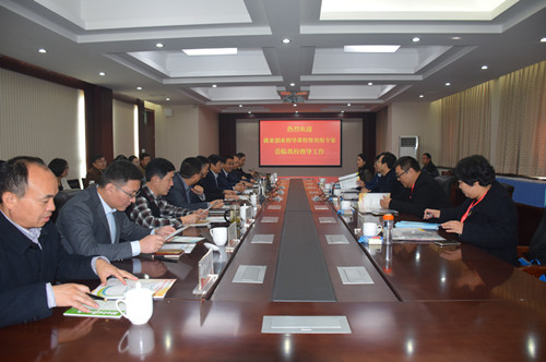 督查汇报会现场